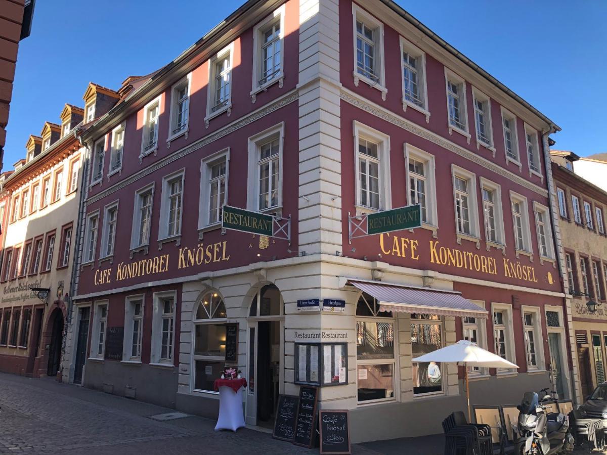 Cafe & Hotel Knoesel Хайдельберг Экстерьер фото